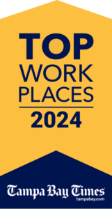 Gulf Coast JFCS is a Top Workplace 2024 named by Tampa Bay Times