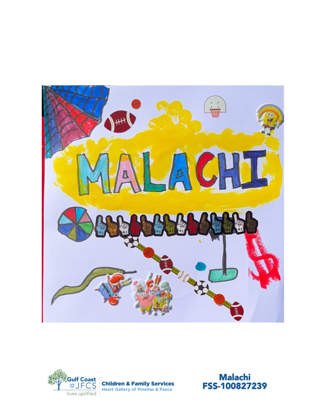 Malachi, 16 Heart Art