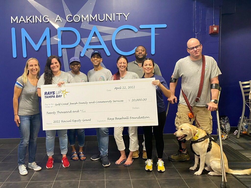 CALL Team accepting grant from Tampa Bay Rays for Social Equity Work