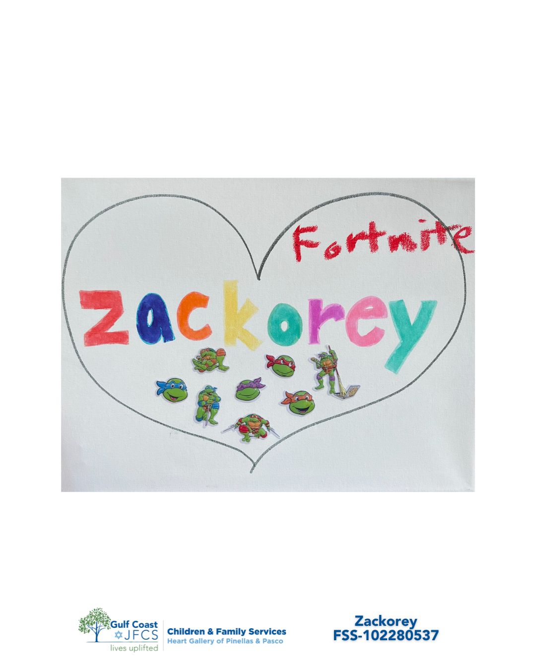 Zackorey,12 Heart Art